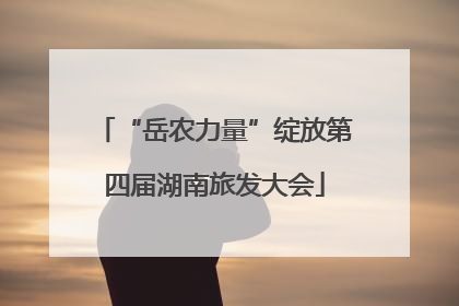 “岳农力量”绽放第四届湖南旅发大会