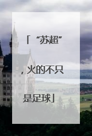 “苏超”，火的不只是足球