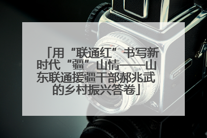 用“联通红”书写新时代“疆”山情——山东联通援疆干部郝兆武的乡村振兴答卷