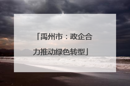 禹州市：政企合力推动绿色转型