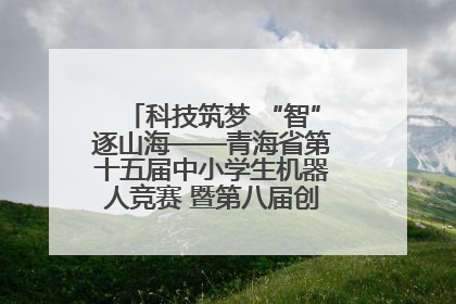 科技筑梦 “智”逐山海——青海省第十五届中小学生机器人竞赛 暨第八届创新设计大赛见闻