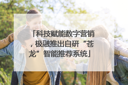 科技赋能数字营销，极融推出自研“苍龙”智能推荐系统