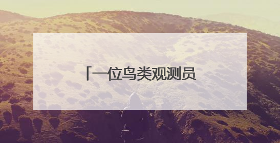 一位鸟类观测员的七年生态记录