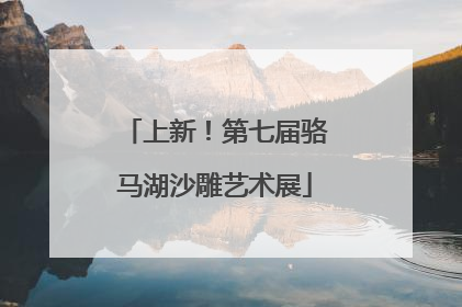上新！第七届骆马湖沙雕艺术展