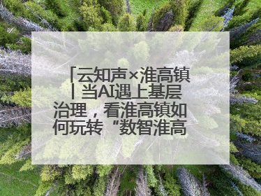 云知声×淮高镇丨当AI遇上基层治理，看淮高镇如何玩转“数智淮高”新花样