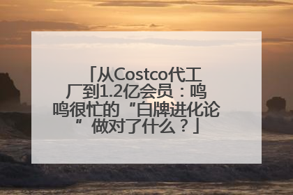 从Costco代工厂到1.2亿会员：鸣鸣很忙的“白牌进化论”做对了什么？