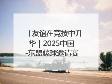 友谊在竞技中升华｜2025中国-东盟藤球邀请赛开赛 贵州惠水燃动“空中芭蕾”