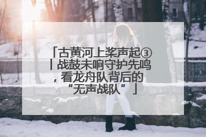 古黄河上桨声起③丨战鼓未响守护先鸣，看龙舟队背后的 “无声战队”