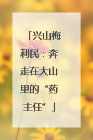 兴山梅利民：奔走在大山里的“药主任”