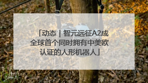 动态｜智元远征A2成全球首个同时拥有中美欧认证的人形机器人