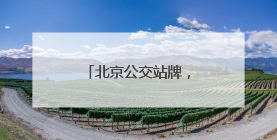 北京公交站牌，老年人有点儿看不懂……车队支招