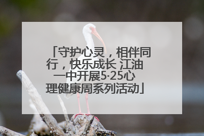 守护心灵，相伴同行，快乐成长 江油一中开展5·25心理健康周系列活动