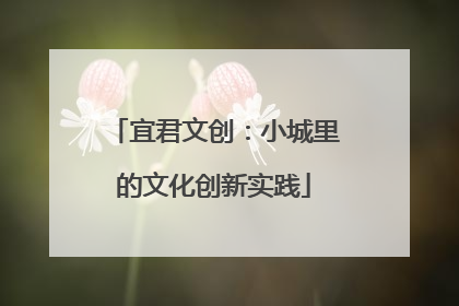 宜君文创：小城里的文化创新实践