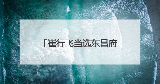 崔行飞当选东昌府区人民政府区长
