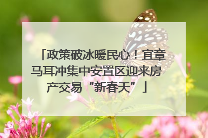 政策破冰暖民心！宜章马耳冲集中安置区迎来房产交易“新春天”