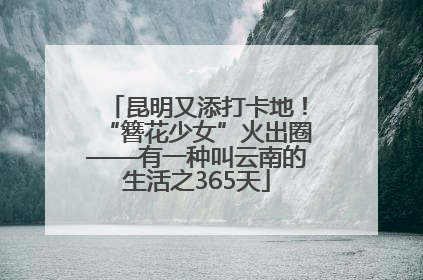 昆明又添打卡地！“簪花少女”火出圈——有一种叫云南的生活之365天