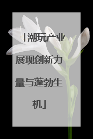 潮玩产业展现创新力量与蓬勃生机