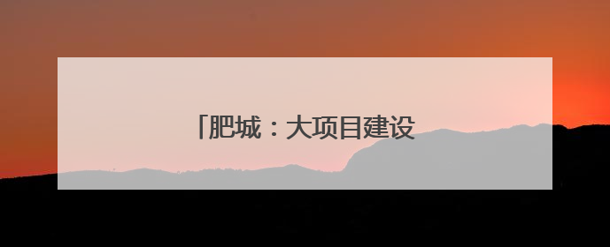 肥城：大项目建设串起乡村振兴链