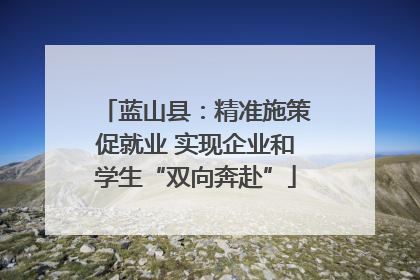 蓝山县：精准施策促就业 实现企业和学生“双向奔赴”