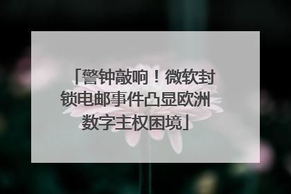 警钟敲响！微软封锁电邮事件凸显欧洲数字主权困境