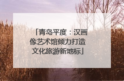 青岛平度：汉画像艺术馆倾力打造文化旅游新地标