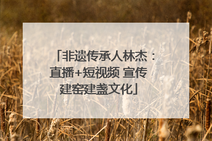 非遗传承人林杰：直播+短视频 宣传建窑建盏文化
