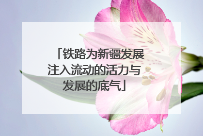 铁路为新疆发展注入流动的活力与发展的底气