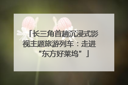 长三角首趟沉浸式影视主题旅游列车：走进“东方好莱坞”