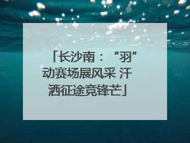 长沙南：“羽”动赛场展风采 汗洒征途竞锋芒