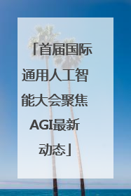 首届国际通用人工智能大会聚焦AGI最新动态
