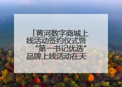 黄河数字商城上线活动签约仪式暨“第一书记优选”品牌上线活动在天桥区举行