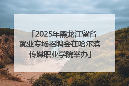 2025年黑龙江留省就业专场招聘会在哈尔滨传媒职业学院举办