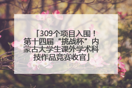 309个项目入围！第十四届“挑战杯”内蒙古大学生课外学术科技作品竞赛收官